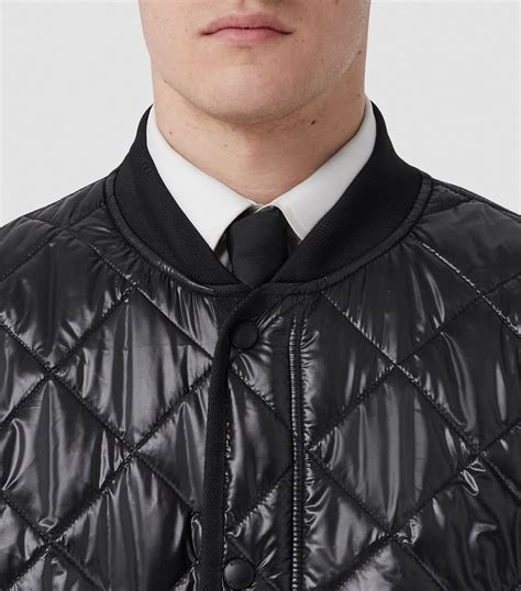 Burberry quilted bomber jacket